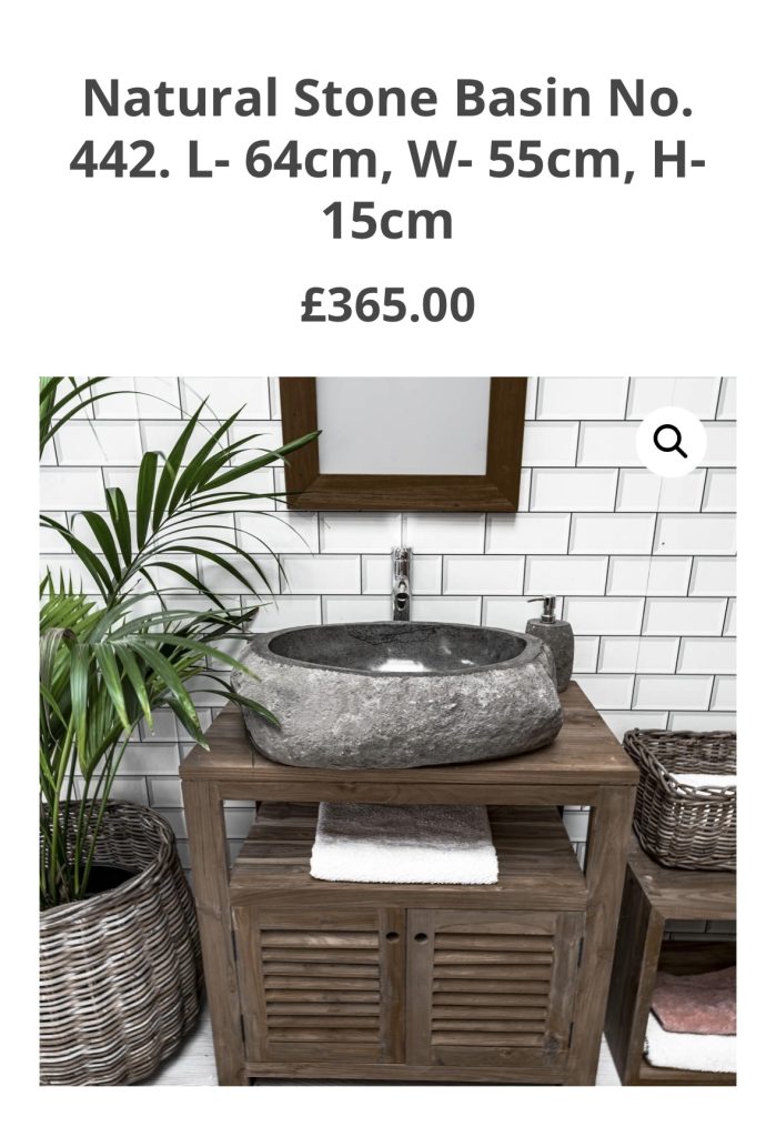 Natural Stone Sink