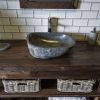 Natural Stone Sink No. A21. L- 50cm, W- 35cm, H- 15cm