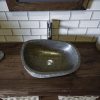 Natural Stone Sink No. A21. L- 50cm, W- 35cm, H- 15cm