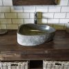 Natural Stone Sink No. A51. L- 49cm, W- 37cm, H- 15cm