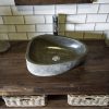 Natural Stone Sink No. A51. L- 49cm, W- 37cm, H- 15cm